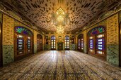 Room of windcatchers, Golestan palace, Tehran.jpg