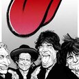 فروشگاه اینترنتی نیم وال | تابلو نقاشی گروه رولینگ استونز The Rolling  Stones مدل N-55134