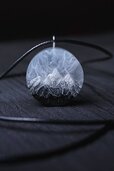 Kamchatka Wood handmade pendant Mountain landscape Necklaces Secret wood pendant   Mountain la...jpg